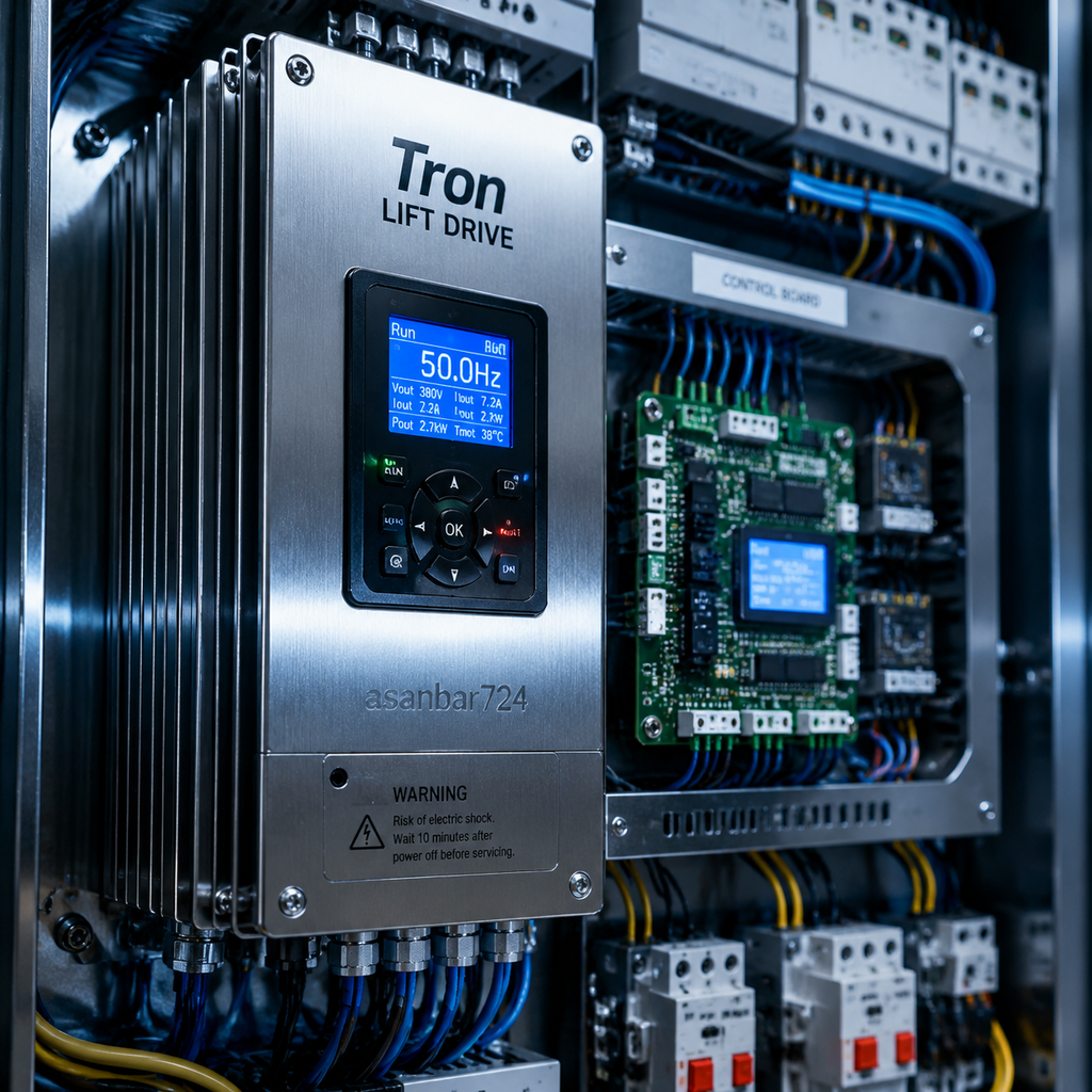 4jFKwQDCeWoDNHwRUvl3A8 تابلو فرمان پارکنترل مدل ترون LIFT DRIVE | گیرلس