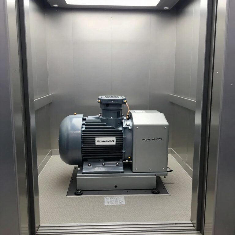 عکس موتور ویتور با توان 2.9KW، با جریان 7.6 آمپر، سرعت 1m/s